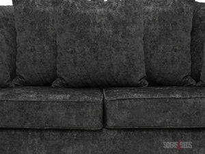 2+3 Seater Dark Grey Textured Fabric Sofa Set - Sofa Kensington | Sofas & Beds Ltd.
