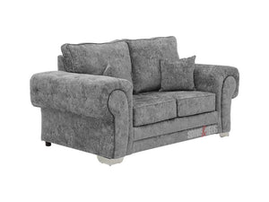 Kensal 3+2 Grey Textured Fabric Sofa