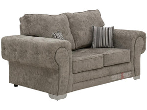 Kensal 2 Seater Sofa – Truffle Textured Chenille Fabric - Lined Cushions