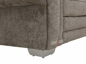 3+2 Truffle Textured Chenille Fabric Sofa from different angles - Sofa Chingford | Sofas & Beds Ltd.