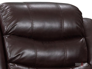 Sorrento Brown Leather Recliner Chair