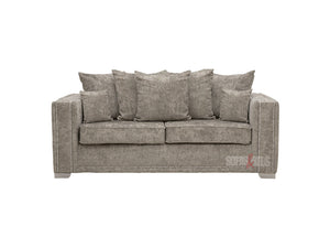 2+3 Seater Truffle Textured Fabric Sofa with Standard Pillows - Sofa Kensington | Sofas & Beds Ltd.