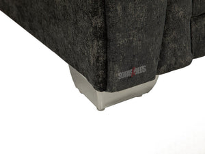 3+2 Seater Dark Grey Textured Fabric Sofa | Sofas & Beds Ltd.