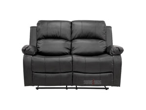 3+2 Black Leather Recliner Sofa Set from Different Angles - Sofa Crofton | Sofas & Beds Ltd.